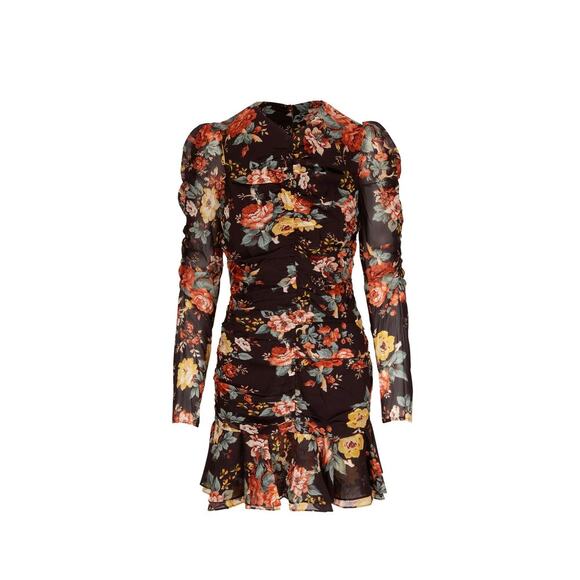 VERONICA BEARD
Hedera Oxblood Multi Mini Dress Size 10 - Picture 2 of 5